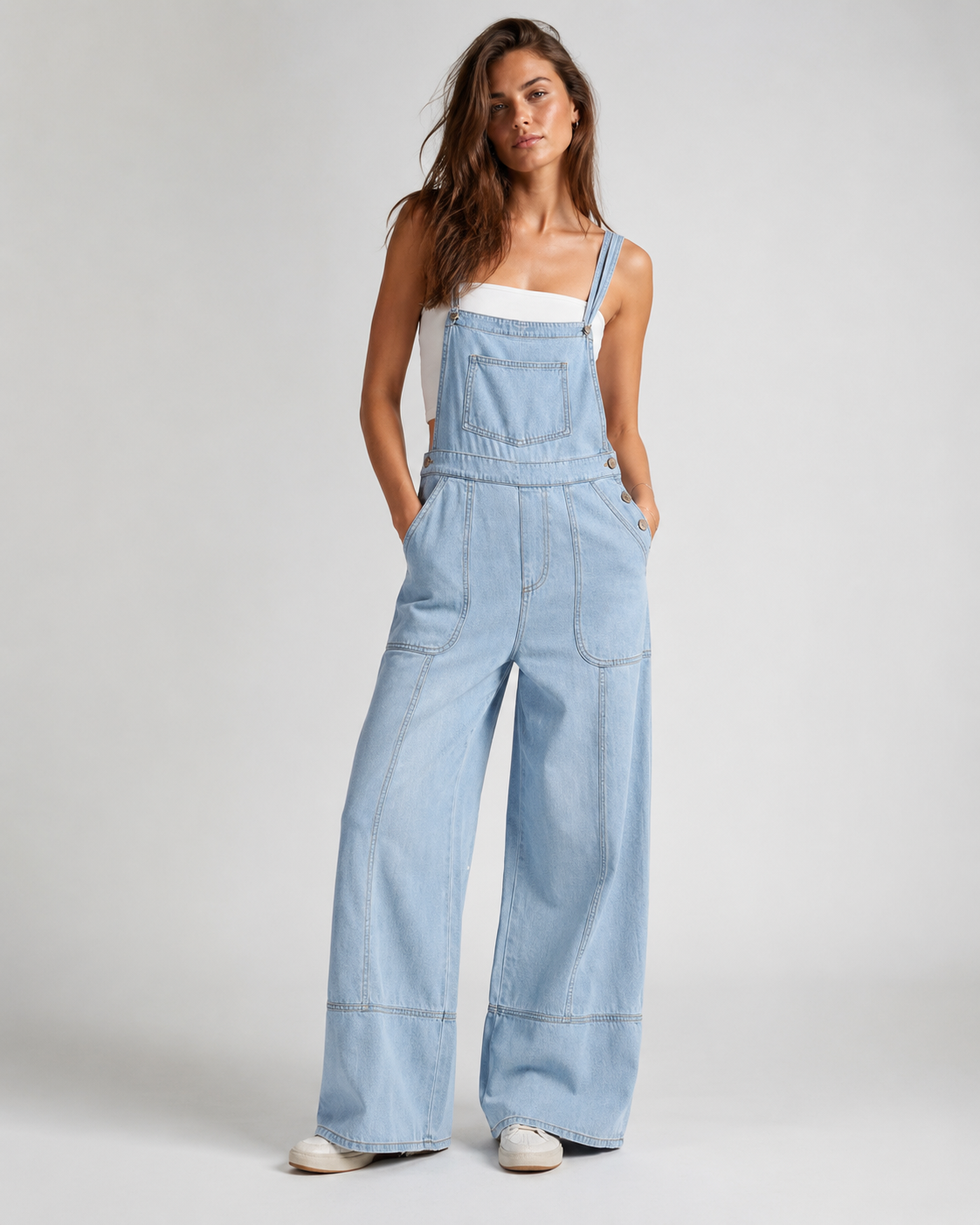 Harper Denim Overalls